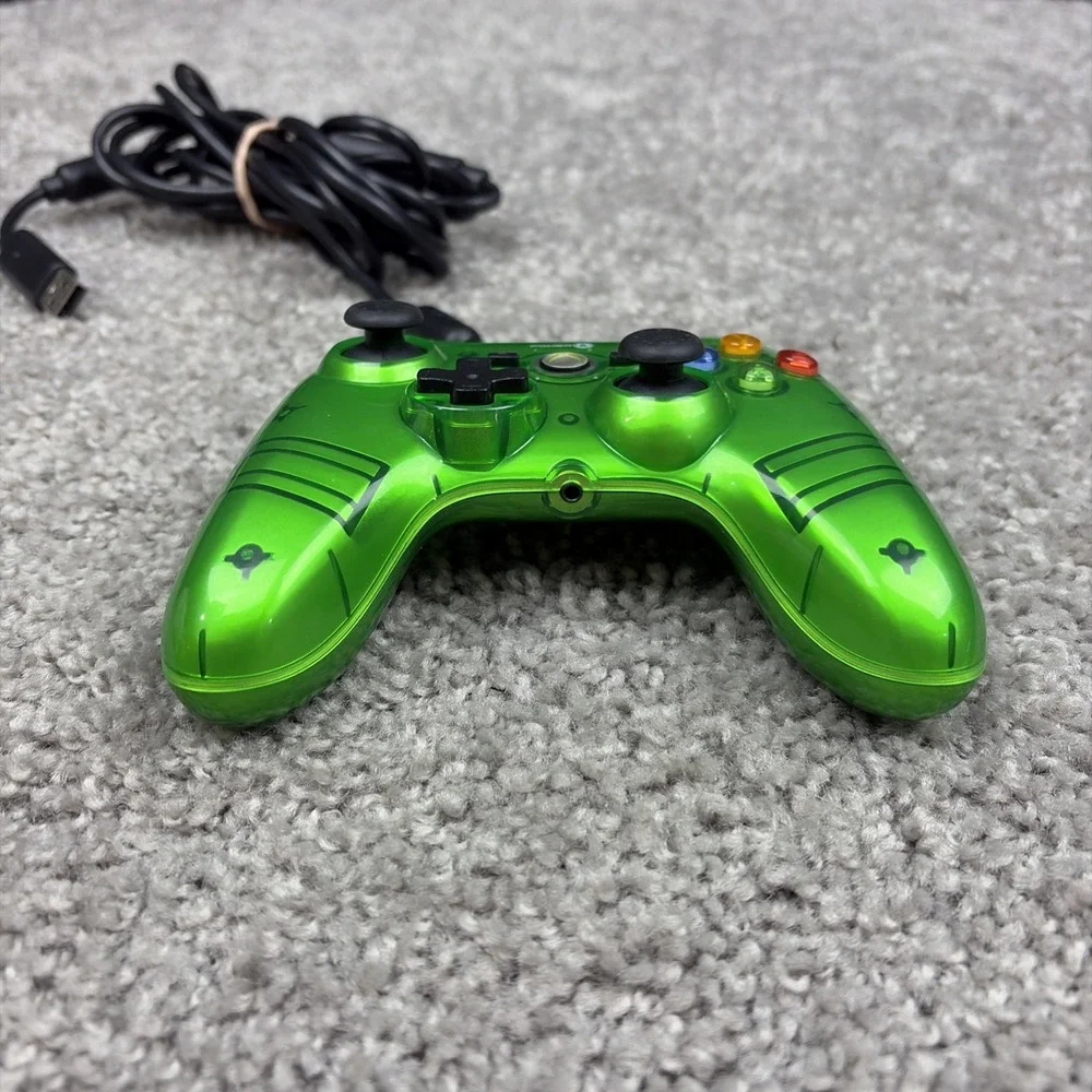 Power A Mini Pro EX Controller for Xbox Green Wired Model 010027